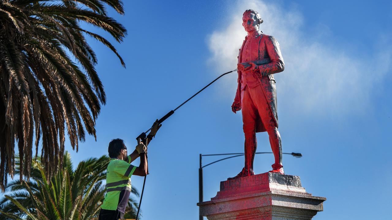 Our children are no longer being taught about the heroes of the past, instead being brought up to feel guilty about who they are and where they come from. Picture: Tony Gough