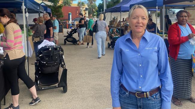 Greater Whitsunday Farmers Market president Deb McLucas. Picture: Matthew Forrest