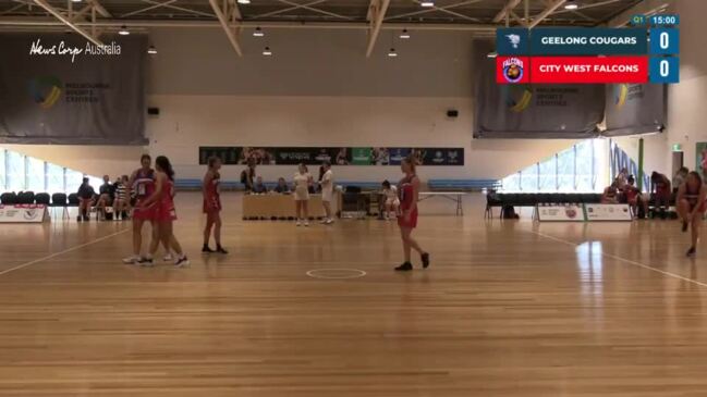 Replay: Victorian Netball League - Geelong Cougars vs City West Falcons (Championship)