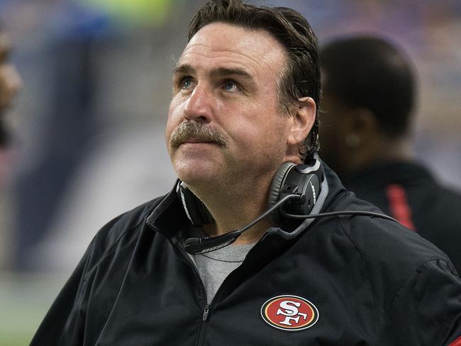 Jim Tomsula was his usual nonchalant self.