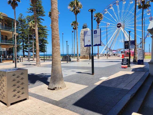 Six car parks at Lot 49 Colley Tce, Glenelg. Picture: realestate.com.au/Naomi Will of Naomi Will Real Estate.