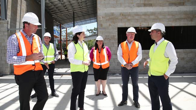 Premier Annastacia Palaszczuk has announced an additional $1 billion in funding for Queensland schools while on the campaign trail. PICTURE: Brendan Radke