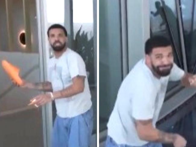 Furious Drake busted in Sydney hotel room