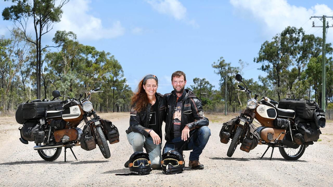 ‘Go for it’: Meet the Germans tackling Australia’s dirt tracks