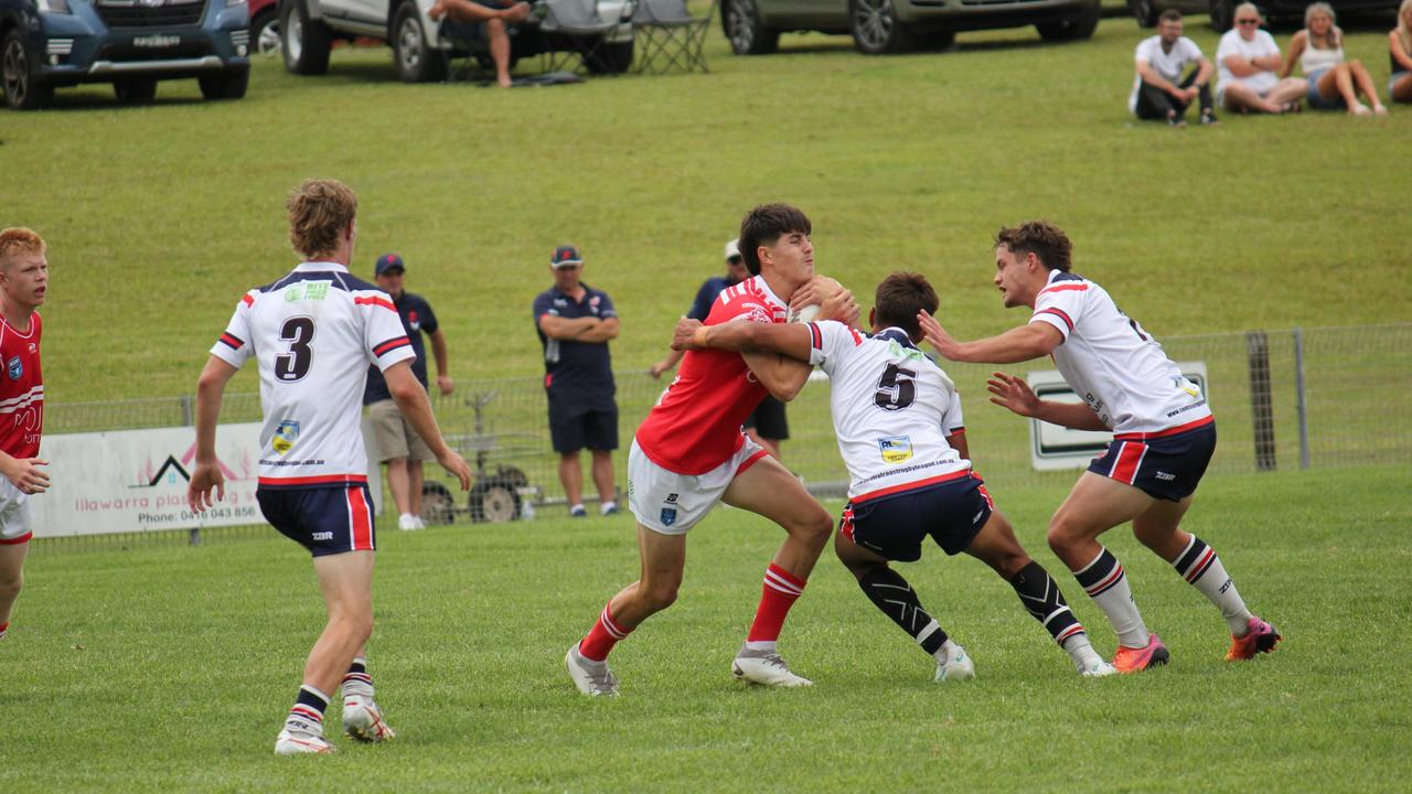 Kye Andrews of the Illawarra South Coast Dragons Laurie Daley Cup team. Picture: Kevin Merrigan