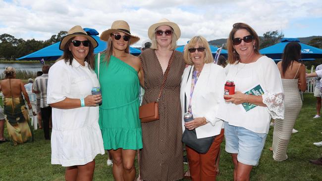 Dawn, Tori, Nikkita, Treine, and Mel. Picture: Brendan Beckett