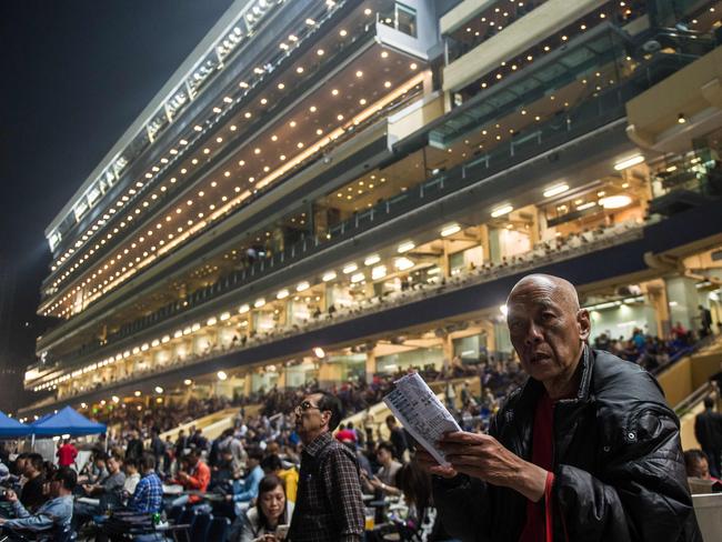 High rise ... The Hong Kong Jockey Club in the Happy Valley district of Hong Kong. Pic: AFP