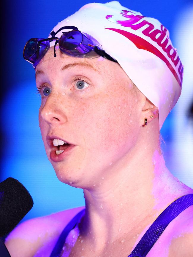 Lilly King says the Yanks have got under the Aussies’ skin. Photo: Maddie Meyer/Getty Images/AFP.