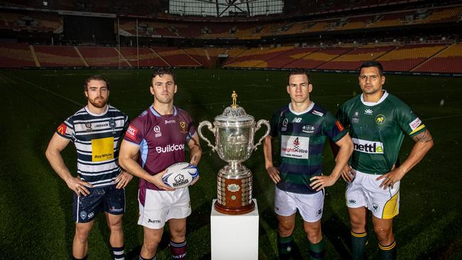 Premier Rugby semis will involved Brothers, University, GPS and Wests. Pic: Brendan Hertel/QRU