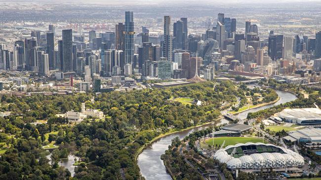 The Premier has no intention of expanding AAMI Park. Picture: Jason Edwards