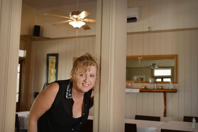 Owner of Kingston House Kim Jones said she 'ain't afraid of no ghost'. Picture: Renee Albrecht