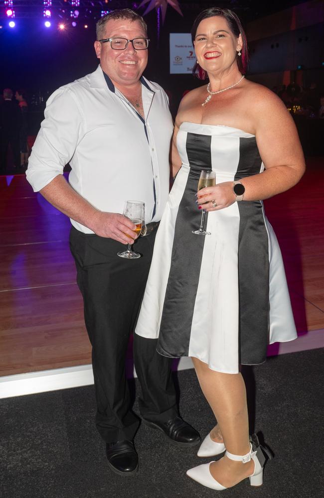 Jason and Amanda Ramsay at Mackay Mayor's Charity Ball Saturday 10 May 2025 Picture: Michaela Harlow