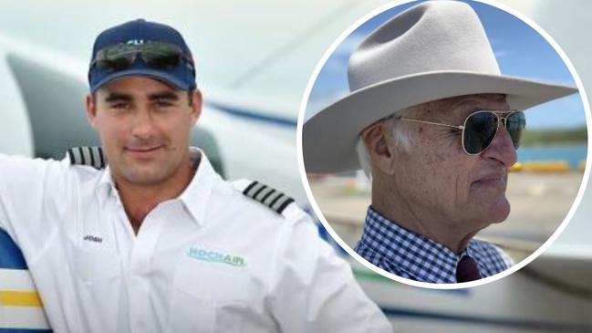 Josh Hoch is accused of flying Katter's Australian Party politicians without the proper licensing.