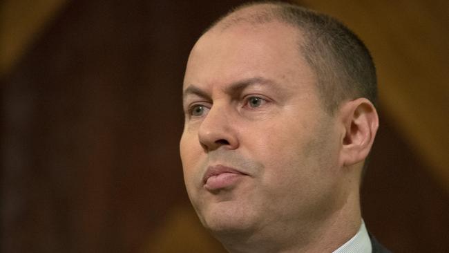 Treasurer Josh Frydenberg is expected to confirm Australia’s “technical recession” in Canberra on Wednesday Picture: NCA NewsWire / David Geraghty