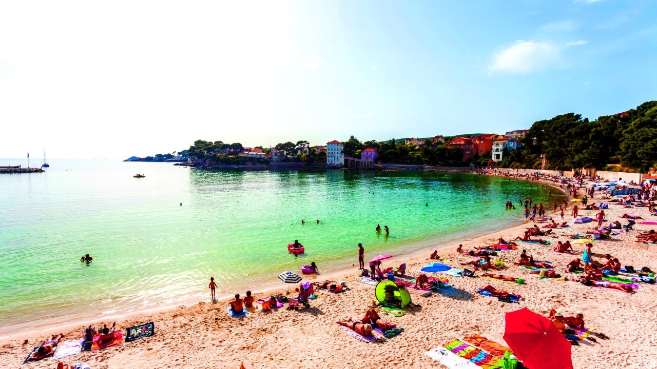 It's actually illegal to smoke on French beaches. Picture: Getty Images