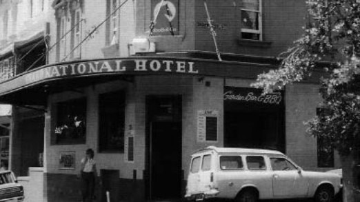 Retro image of Grand National Hotel in Paddington. Source: Architect Zoltan Kovacs