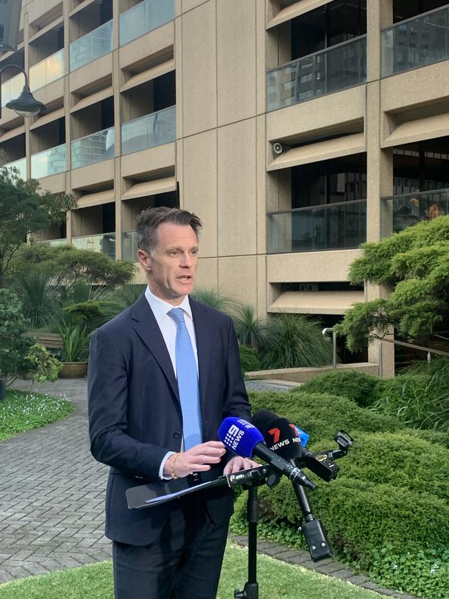 NSW Premier Chris Minns responds to the vote to reject the offer to sell Rosehill Racecourse. Picture: Elizabeth Pike.