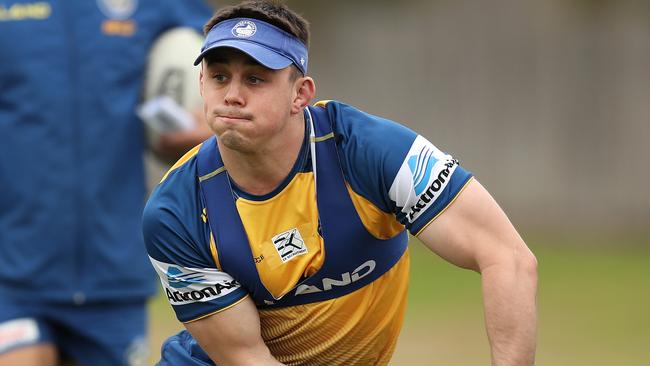 Reed Mahoney believes good things are happening at Parramatta. Photo: Brett Costello