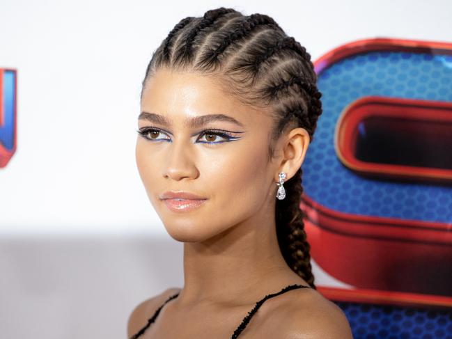 Zendaya nailed holiday eye glam at the Spider-Man: No Way Home premiere. Picture: Getty Images