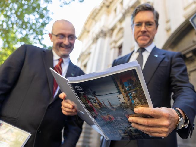 Nick Reece launching the council’s budget. Picture: Jason Edwards