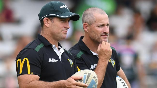 Former Ipswich Jets co-coaches Shane and Ben Walker created history including joining forces in more than 200 state league games.