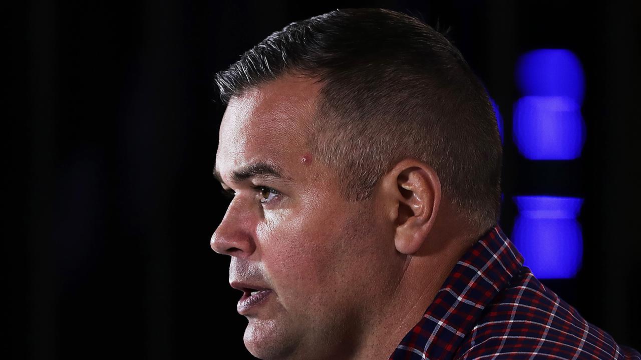 Anthony Seibold is struggling to come up with answers. (Photo by Mark Metcalfe/Getty Images)