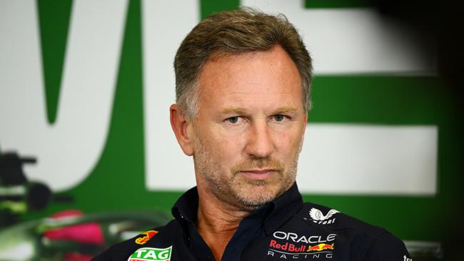 Christian Horner broke his silence over the damning allegations. (Photo by Clive Mason/Getty Images)