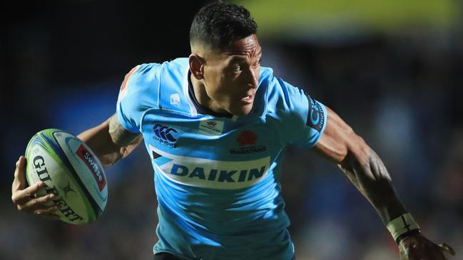 Israel Folau’s form hasn’t dipped due to off-field controversy.