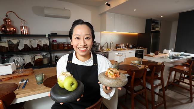 Chae is Melbourne's smallest and most in-demand restaurant, run by Jung Eun Chae. Picture: Rebecca Michael.