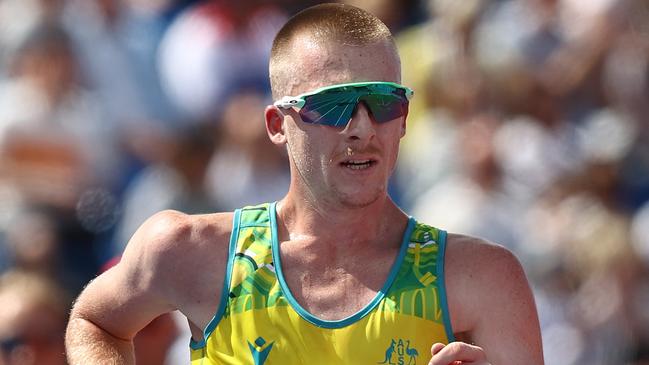 Declan Tingay at the 2022 Commonwealth Games. Picture: Michael Klein