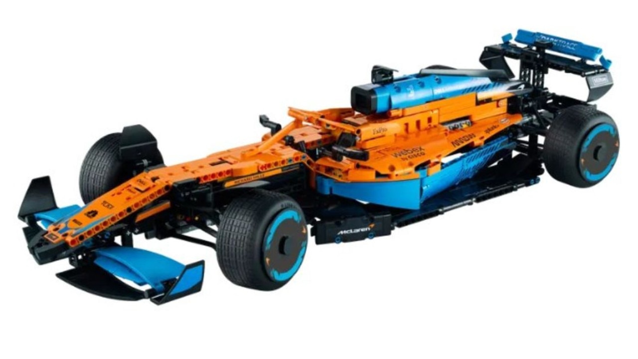 The LEGO McLaren Formula 1 Race Car is all the rage right now. Picture: LEGO