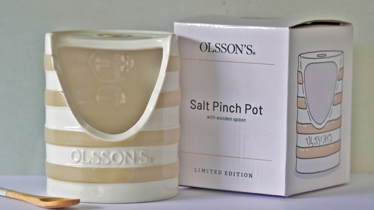 Mae the foodie in your life gasp with this Olsson's salt pinch pot. Picture: Olsson's