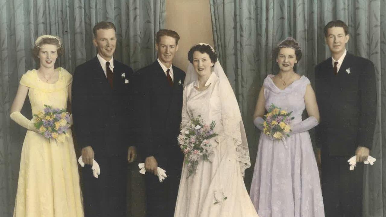 Drew and Rene O'Brien (nee Dun) were married by Reverend Morson on May 21, 1955 at St Lukes Gympie. Photo Contributed