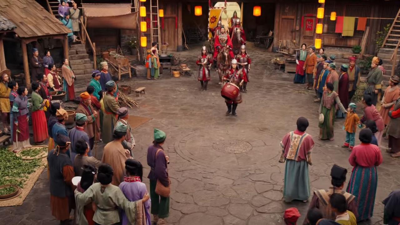 Inside the tulou roudhouse built on a set in Auckland