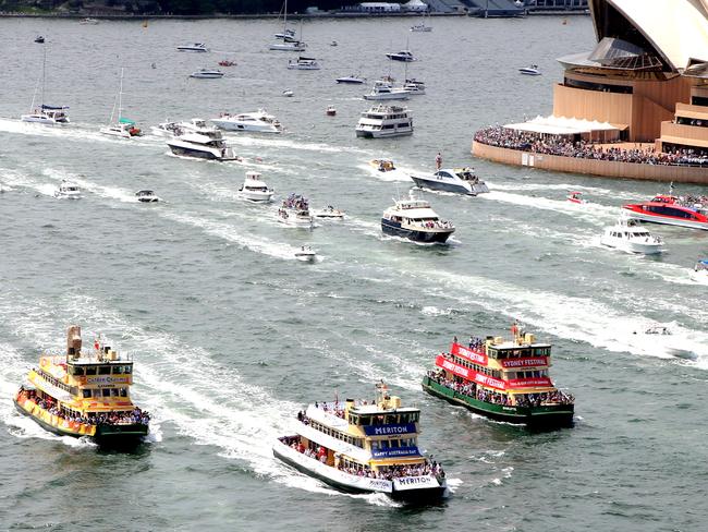 Sydney Ferries is due to launch six new ferries this summer. Pic Chris Pavlich