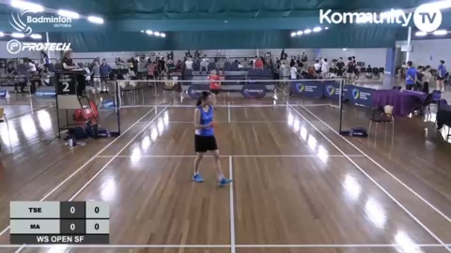 Replay: Victorian Open Badminton Championships Day 2 - (Womens Singles) Ying Tse v Louisa Ma