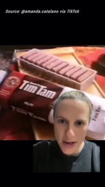 Woman accuses TimTams of shrinkflation