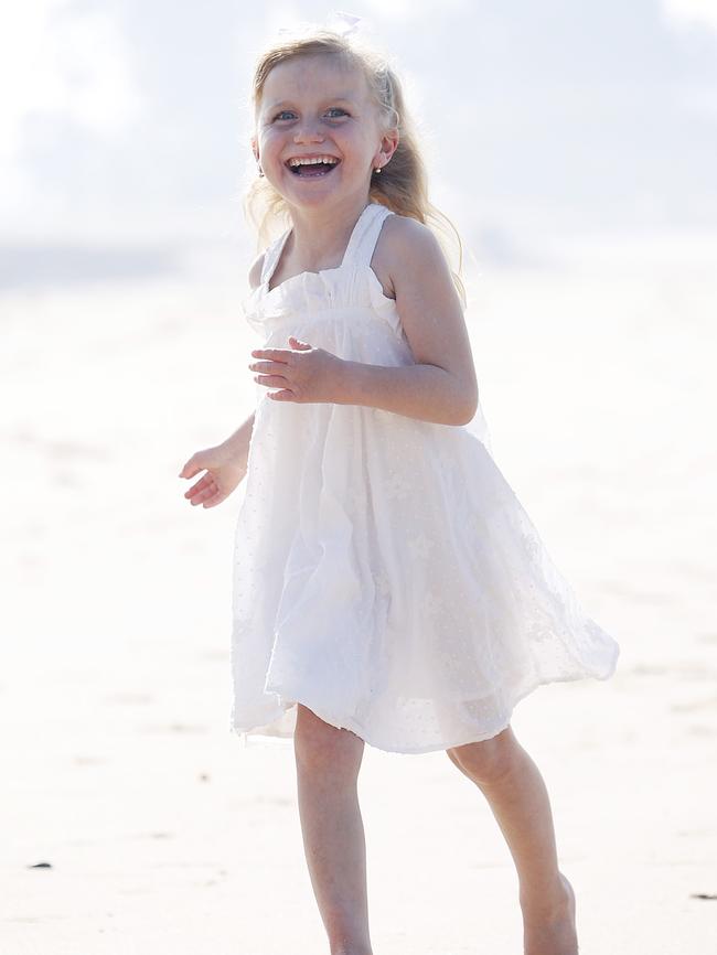 Ava Riddell suffers from the rare condition known as Ogden Syndrome, Picture: Sam Ruttyn