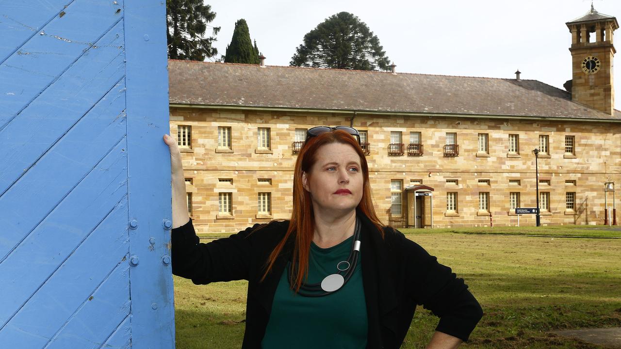 North Parramatta Residents' Action Group’s Suzette Meade at the Female Factory. Picture: John Appleyard.