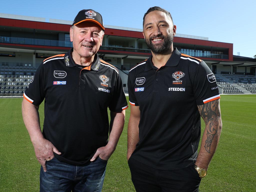 Tim Sheens is confident Benji Marshall can make the transition to being an NRL head coach. Picture: David Swift