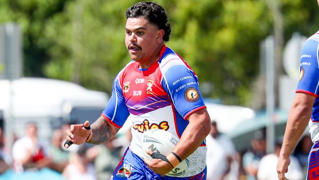 Latrell at last years’ Koori Knockout. Picture Paul Davidson Photography