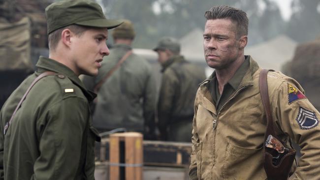 Aussie Xavier Samuel stars alongside Brad Pitt in Fury.