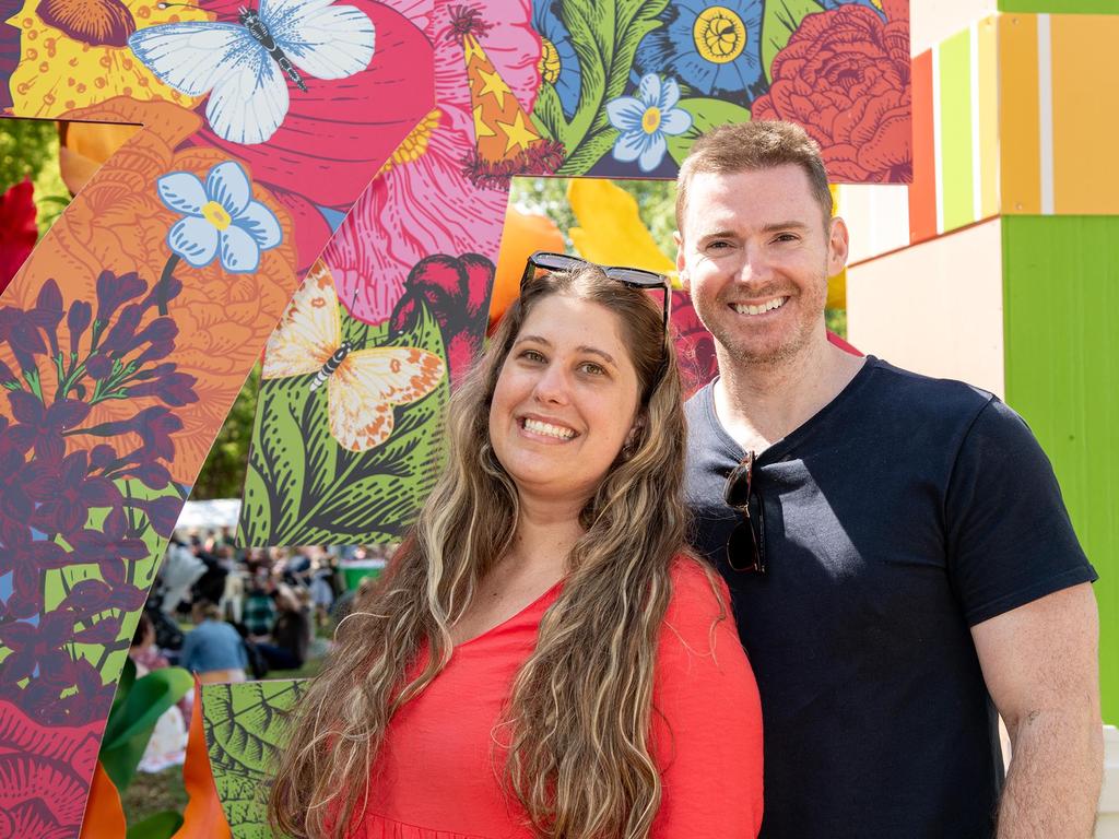 Fabiola Correa and Peter Guillesser, Toowoomba Carnival of Flowers Festival of Food and Wine, Saturday, September 14th, 2024. Picture: Bev Lacey