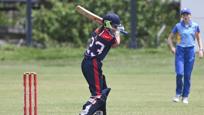 Milla Cole batting for Western. Picture: Martin Ollman