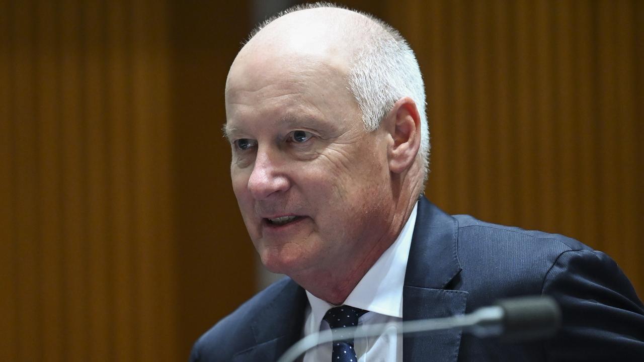 Qantas chair Richard Goyder said he would not resign. Picture: NCA NewsWire / Martin Ollman