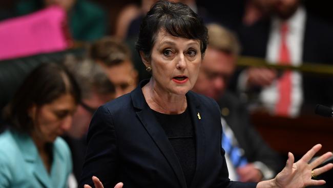 Minister for Prevention of Domestic Violence Pru Goward. Picture: AAP Image/Joel Carrett