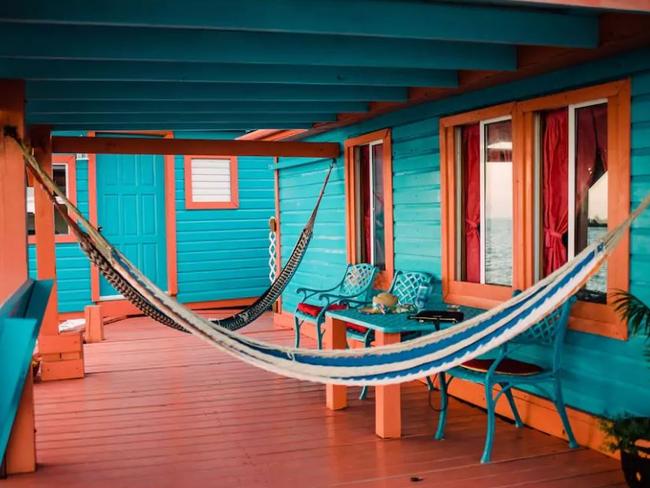 You can rent the entire of Bird Island Belize to yourself