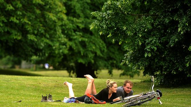 This is a lot harder than it looks. Picture: Bethany Clarke/Getty Images