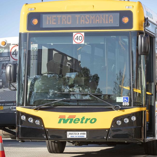 Metro bus. Picture: Chris Kidd