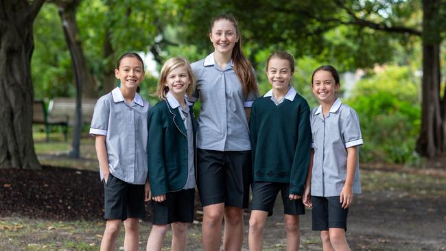 Isabella, India, Harriet, Matilda and Emma are thrilled shorts are now on the approved uniform list at MLC.